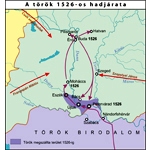 A török 1526-os hadjárata